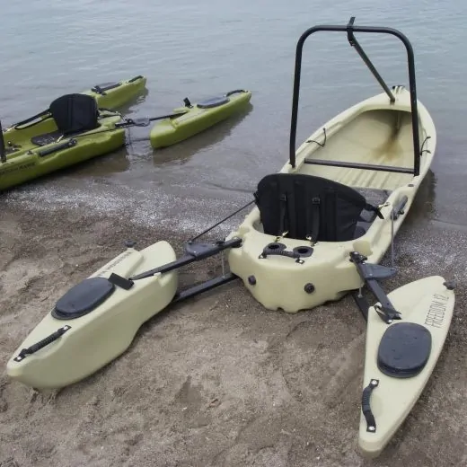 Burn Your Outriggers! This Kayak Has a Deployable Fan Tail